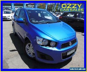 2012 Holden Barina TM MY13 CD Blue Manual 5sp M Hatchback