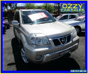 2003 Nissan X-Trail T30 TI (4x4) Gold Manual 5sp M Wagon