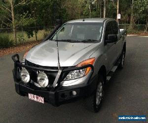 2013 Mazda BT-50 MY13 XT (4x4) Silver Automatic 6sp A Dual Cab Utility