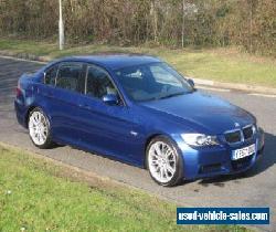 2007 57 BMW 320I M Sport Auto - New MOT - Le Mans Blue With Black Leather for Sale