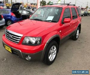 2007 Ford Escape ZC XLT Red Automatic 4sp A Wagon