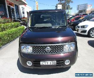 2007 Nissan Cube BZ11 Plum Automatic 4sp A Wagon