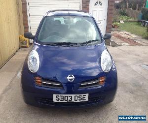 NISSAN MICRA 1.0 E , MANUAL , BLUE , NEW CAM CHAIN FITTED AND FULLY SERVICED 