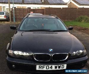 2004 BMW 318I SE TOURING BLACK