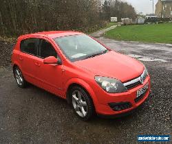 2006 VAUXHALL ASTRA 1.8 SRI+ RED petrol 5 door for Sale