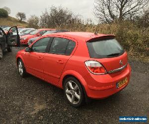 2006 VAUXHALL ASTRA 1.8 SRI+ RED petrol 5 door