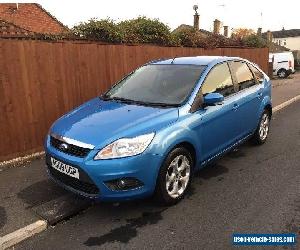 2008 ford focus 1.6 petrol blue 