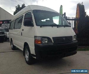 2004 Toyota Hiace LH184R Commuter White Manual 5sp M Bus for Sale