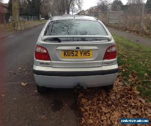 Renault Megane 1.6 Fidji 2002 for spares or repairs.