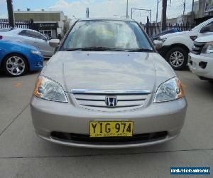 2002 Honda Civic 7th Gen MY2002 GLi Gold Automatic 4sp A Sedan