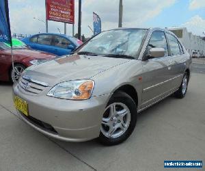 2002 Honda Civic 7th Gen MY2002 GLi Gold Automatic 4sp A Sedan