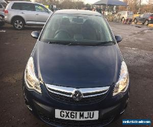 2011 VAUXHALL CORSA EXCITE AC BLUE