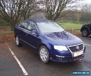 2007 VOLKSWAGEN PASSAT SE TDI 140 AUTO BLUE FULL MOT (TODAY) NO RESERVE