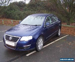 2007 VOLKSWAGEN PASSAT SE TDI 140 AUTO BLUE FULL MOT (TODAY) NO RESERVE