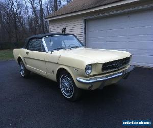 1965 Ford Mustang Base Convertible 2-Door