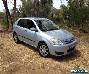 2006 Toyota Corolla ZZE122R Ascent Seca Blue Automatic 4sp A Hatchback