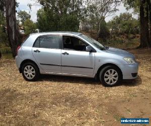 2006 Toyota Corolla ZZE122R Ascent Seca Blue Automatic 4sp A Hatchback