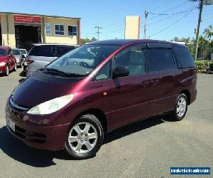 2002 Toyota Estima /Tarago Maroon Automatic 4sp A Wagon