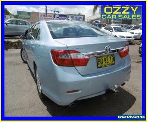 2012 Toyota Aurion GSV40R 09 Upgrade AT-X Blue Automatic 6sp A Sedan