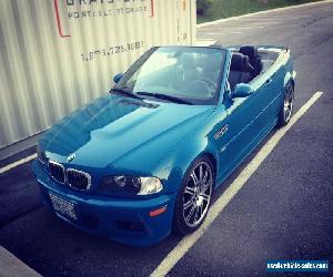 BMW: M3 2 door convertible