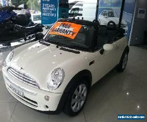 2007 Mini Cooper R52 Cabrio Cream Automatic 6sp A Cabriolet