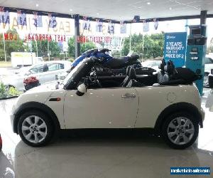 2007 Mini Cooper R52 Cabrio Cream Automatic 6sp A Cabriolet