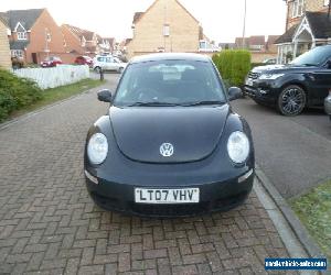 2007/07 VOLKSWAGEN BEETLE 1.6 LUNA 102PS 3 DR BLACK AC ALLOYS FSH 