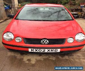 red volkswagen polo 1.2 