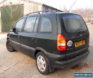 2000 VAUXHALL ZAFIRA COMFORT 16v = 7 SEATER + MOT November 2017