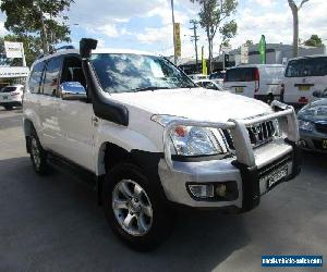 2008 Toyota Landcruiser Prado KDJ120R GXL White Automatic 5sp A Wagon