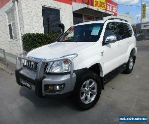 2008 Toyota Landcruiser Prado KDJ120R GXL White Automatic 5sp A Wagon