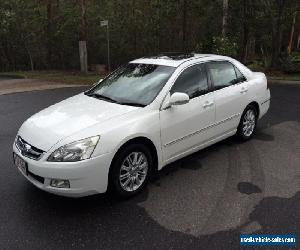 2006 Honda Accord 40 MY06 Upgrade V6 Luxury White Automatic 5sp A Sedan