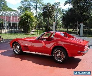 1972 Chevrolet Corvette 2 Door Coupe with T-Top