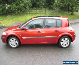 2006 RENAULT MEGANE EXPRESSION 1.6 16v METALLIC RED