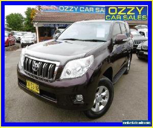 2010 Toyota Landcruiser Prado KDJ150R GXL (4x4) Maroon Automatic 5sp A Wagon