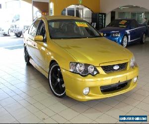 2002 Ford Falcon BA XR6 Turbo Gold Manual 4sp M Sedan