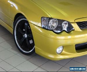 2002 Ford Falcon BA XR6 Turbo Gold Manual 4sp M Sedan