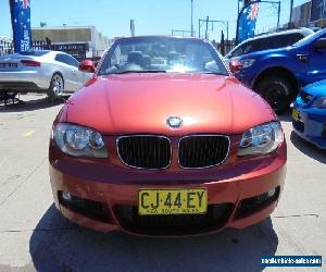 2008 BMW 120I E88 Red Automatic 6sp A Convertible