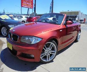 2008 BMW 120I E88 Red Automatic 6sp A Convertible