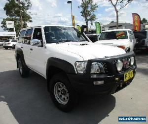 2006 Nissan Patrol GU IV MY05 DX White Automatic 4sp A Wagon