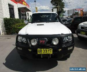 2006 Nissan Patrol GU IV MY05 DX White Automatic 4sp A Wagon