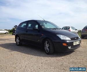 2001 Ford Focus 2.0 16v Zetec ESP black 3dr MOT cambelt done