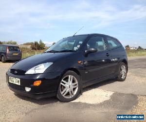 2001 Ford Focus 2.0 16v Zetec ESP black 3dr MOT cambelt done