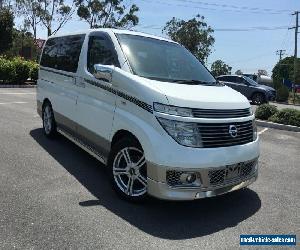 2002 Nissan Elgrand E51 XL White Automatic 5sp A Wagon