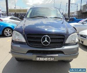 2000 Mercedes-Benz ML320 W163 MY2000 Luxury Blue Automatic 5sp A Wagon