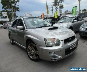 2005 Subaru Impreza S MY05 WRX Club Spec EVO 8 Silver Manual 5sp M Sedan