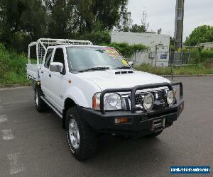 2008 Nissan Navara D22 MY2008 ST-R White Manual 5sp M 4D UTILITY