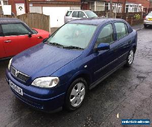 2003 03 PLATE VAUXHALL ASTRA 5 DOOR 1.6 16V ELEGANCE BLUE