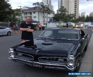 1966 Pontiac GTO Black American's Original Muscle car. not Mustang,Chev or Mopar