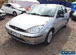 2002 FORD FOCUS GHIA SILVER SPARES OR REPAIR for Sale